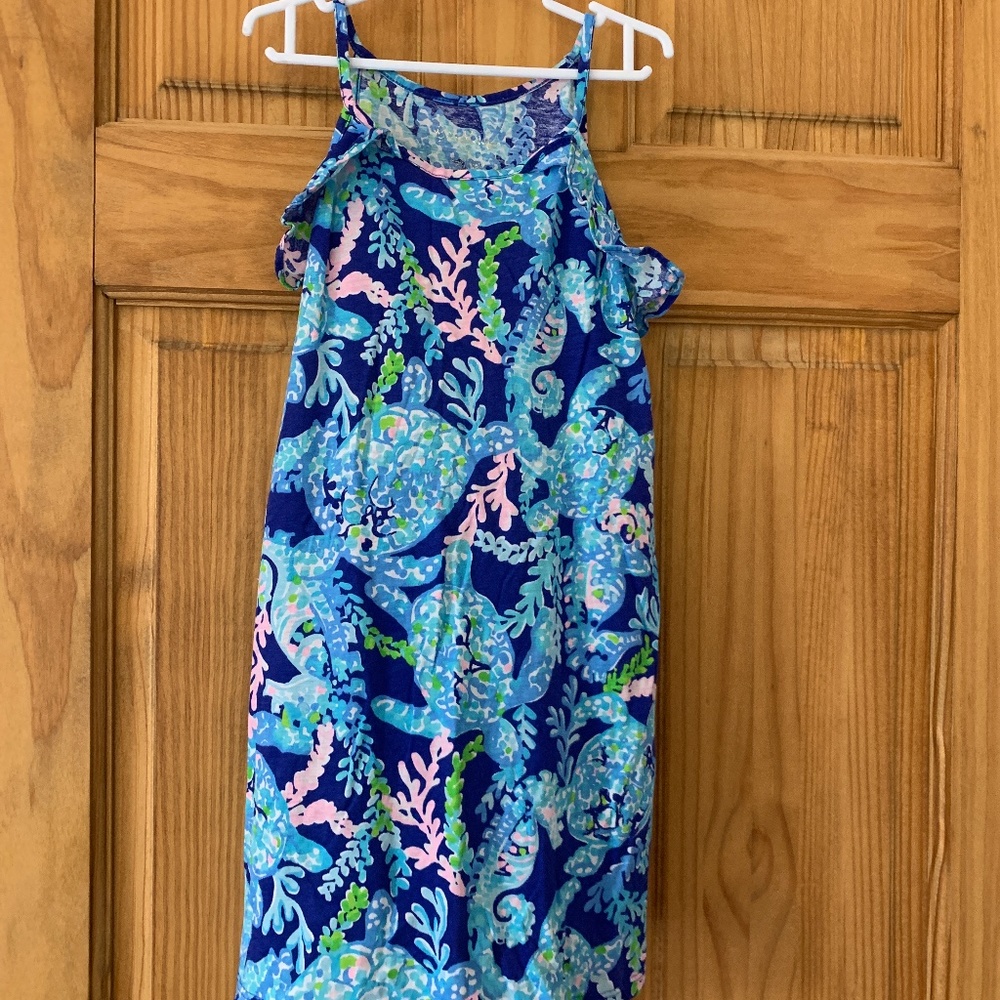 Blue and pink Lily Pulitzer Dress